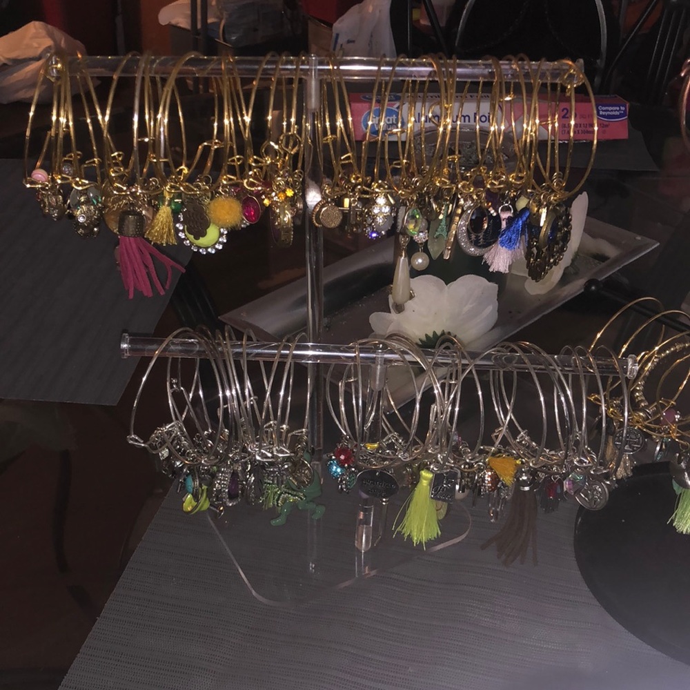 Charm bangles